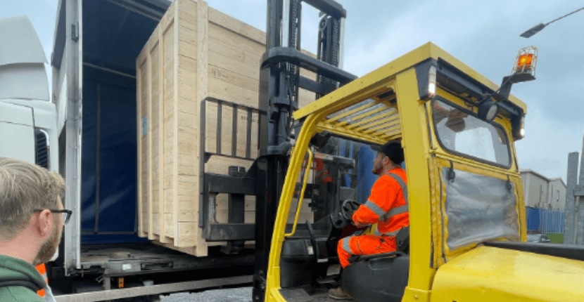 Exporting Heavy Equipment